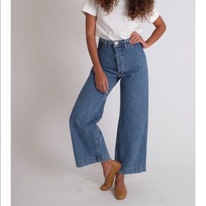 Jesse Kamm Sailor Pants - Cowboy Blue Japanese Denim size 4. Never worn